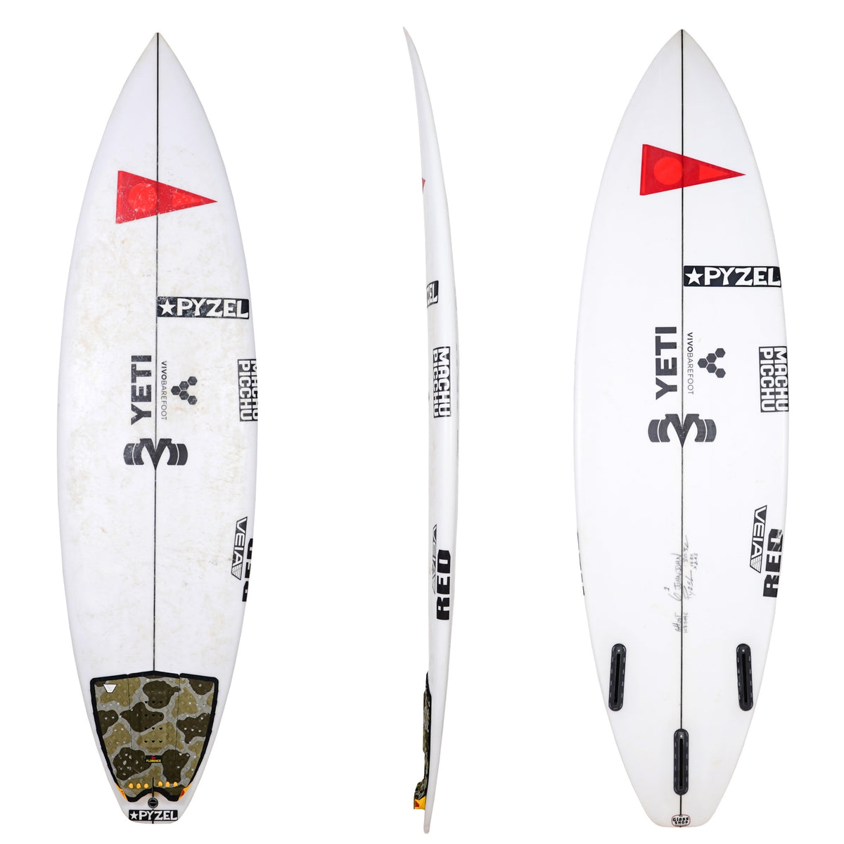 GHOST SQUASH TRY FIN FCS 2 or FUTURE BOX /標準サイズボードオーダー