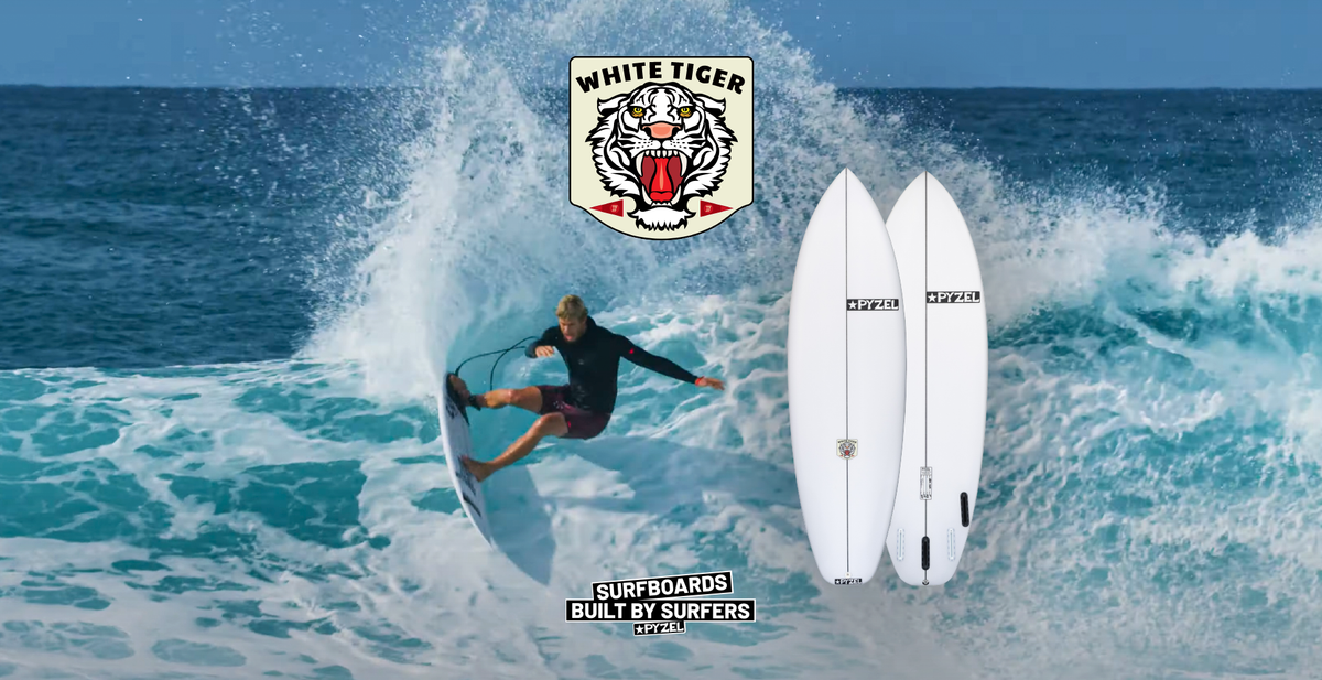 White Tiger /標準サイズボードオーダー ※5FIN – Pyzel surfboards japan White Tiger /標準サイズボードオーダー ※5FIN – Pyzel surfboards japan