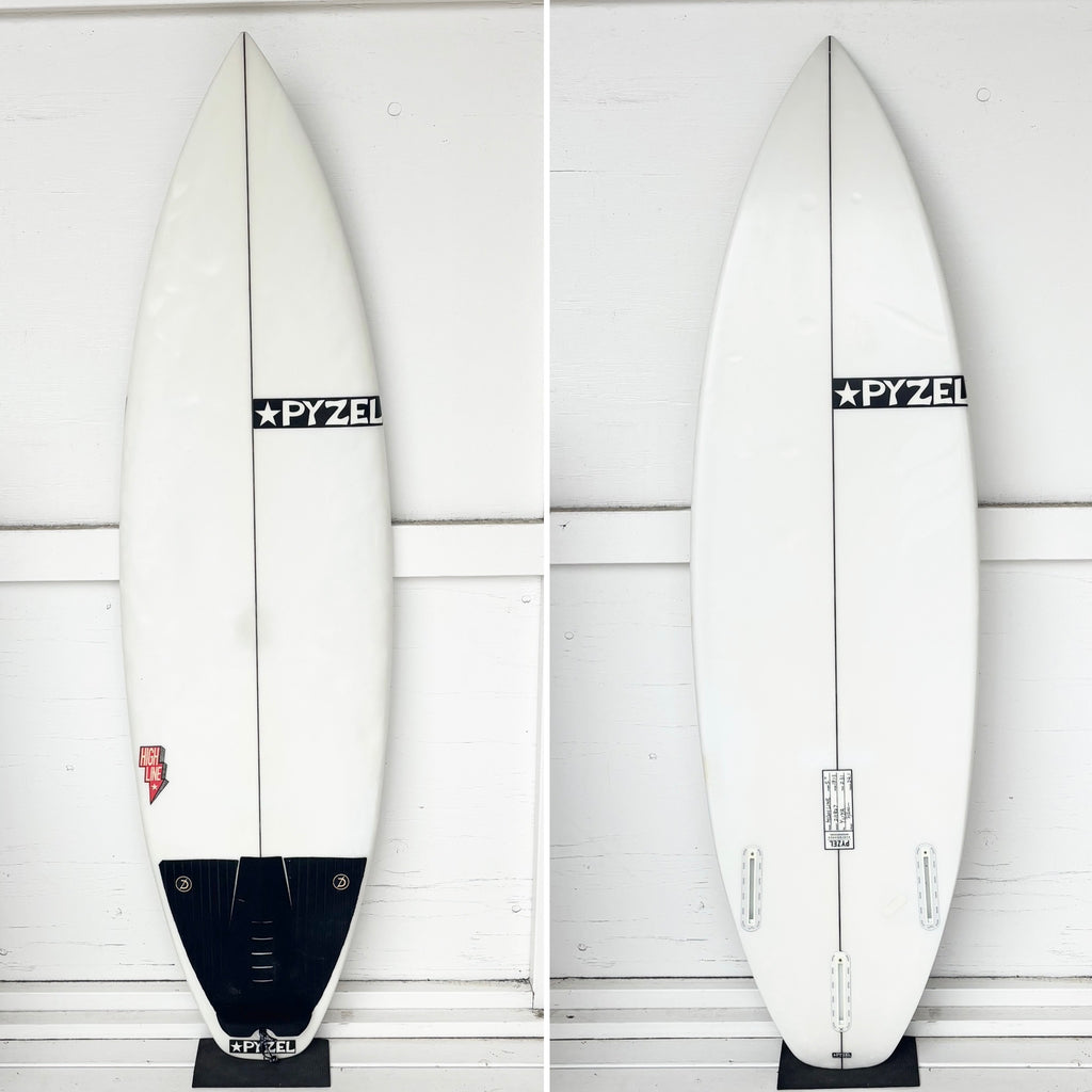 【211827】USED HIGHLINE 5-7x18.13x2.31 SQ FU-3 V-24.1L – Pyzel surfboards ...