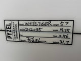 【212035】OUTLET WHITE TIGER 5-7x19.75x2.56 SQ FU-3 V-31.7L