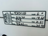 【212270】USED RADIUS 6-0x18.65x2.31 ROUND FC-3 V-26.72