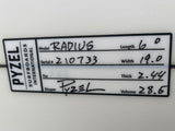 【210733】USED RADIUS 6-0x19.0x2.44 SQ FC-3 V-28.5L