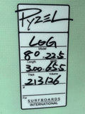 【213126】LOG 8-0ｘ22.5ｘ3.0　QUAD+1 box V-65.50L