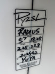 【212442】USED RADIUS  5-7x18.25x2.25 SQ FU-3 V-23.8L