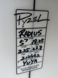【212442】USED RADIUS  5-7x18.25x2.25 SQ FU-3 V-23.8L
