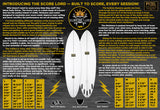 SCORE LORD  5 FIN FCS 2 or 5 FIN FUTURE BOX /標準サイズボードオーダー