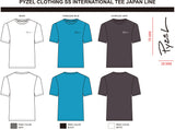 PYZEL JAPAN T-shirt / Marine Turquoise Blue